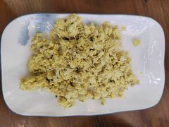 银鱼炒土鸡蛋-吴越荣记苏州菜·松鼠桂鱼 100% 活鱼现做(月光码头店)