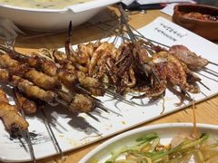 -天盛海鲜烧烤大排档·本地小海鲜·牟平腿穗子(幸福店)