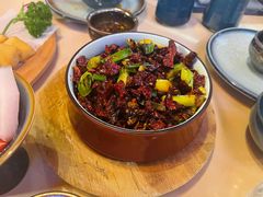 宫爆板筋-山石榴·贵州菜(丰盛里店)