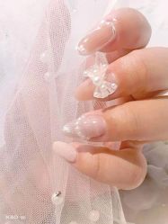-孔雀手美甲美睫护理