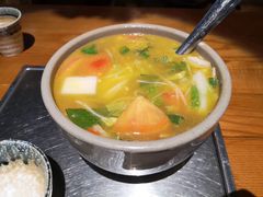 酸笋杂菜汤-勐丽梦兰傣味餐厅