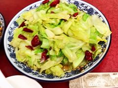 炝炒圆白菜-北大地皖峰饭馆