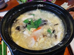 砂锅醋椒豆腐-大明铜锅·烤涮坊·烧烤(新开路店)