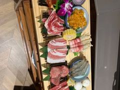 -明洞阿姨·韩式酱蟹烤肉·创意料理(三元桥店)