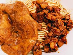 招牌辣肉干拌面-辣肉面大王(天平路店)