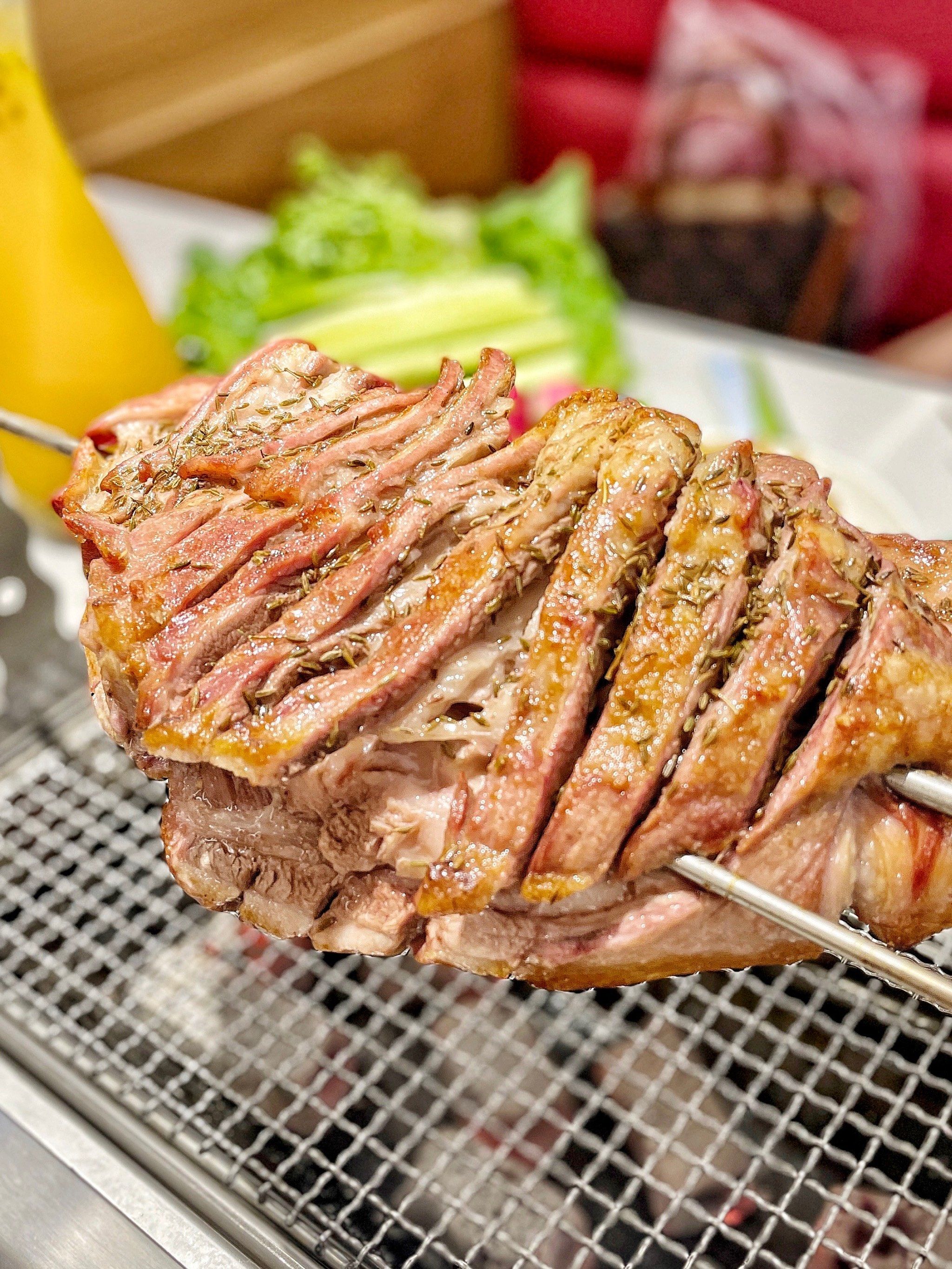 长沙|沁园夜市吃烧烤no1烤羊排真的好好吃