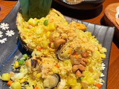 黄金菠萝海鲜炒饭-越谜·越南餐厅(长白店)