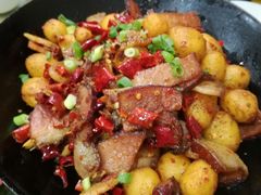 干锅腊肉小土豆-建辉湖南土菜馆(南大街店)