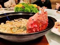 砂锅鲜花椒帝王蟹-富淳饭店(陆家嘴保利广场店)