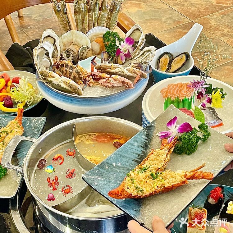 三亚海鲜自助｜穷游党也能实现海鲜自由‼️