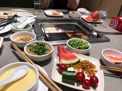 现场表演抻面-海底捞火锅(公益西桥店)