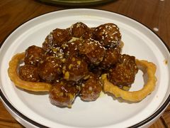 焦溜丸子-天和晟新京菜.水煮鱼.湘土菜(国展店)