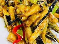 风味茄子-春水锅贴·传统鲁菜(大明湖店)