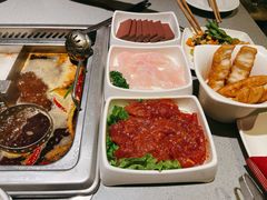捞派滑牛肉-海底捞火锅(杭州水晶城购物中心店)