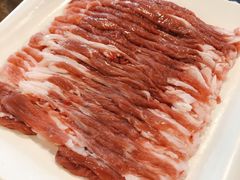 水爆手切精选羊腿肉-京门老爆三·铜锅涮肉 爆肚(望京店)