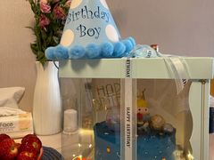 -咖咖熊蛋糕定制·英国蓝风车动物性淡奶油