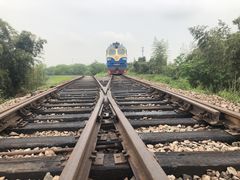 -乌龙涧铁道铁轨景