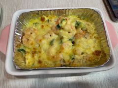 芝士虾仁焗饭-蘑菇餐厅(小火瓦巷店)