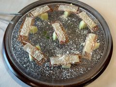 三年金钱火腿配大理手撕乳扇-泓0871臻选云南菜·味庄