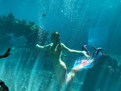 -海棠湾洲际-涛·海底餐厅·美人鱼·自助餐·海底隧道