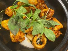 九层塔酱爆东山小管-四道菜·福建菜馆(新街口金鹰店)