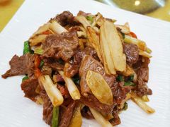 姜葱炒牛肉-东森家宴·惠州客家菜