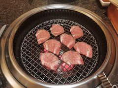 京葱薄切牛舌-万福炭火烤肉日本料理(新街口店)