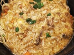蟹黄金拌面-腔调面(斜土路店)