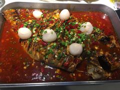 荔枝香辣烤鱼-鱼酷活鱼烤鱼(南京水游城店)