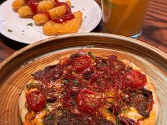 7寸费城牛肉披萨-blend咖啡部落(卓悦中心店)