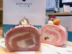 玫瑰荔人·奶油卷-KNOTKNOT珞珞·日式甜品(K11店)