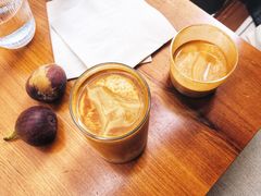 红豆沙拿铁-Line 咖啡(石厦花园店)