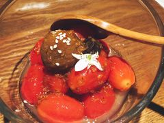 梅子桂花酿番茄-菩提素素食餐厅(晶郦馆店)