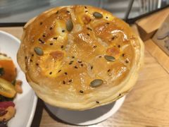 酥皮奶油南瓜粥-魏客咖啡(中铁中心店)