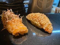 天妇罗三文鱼寿司-昊·来了寿司(台湾街店)