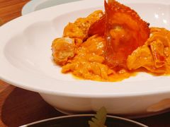 东沟蟹香炒笨鸡蛋-喜鼎海胆水饺(东港店)