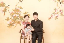 -时光纪亲子全家福照相馆(静安店母女写真父母纪念照)