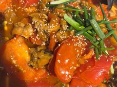 -贵州辣子鸡番茄鸡
