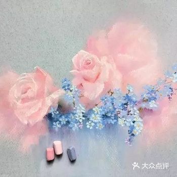 这么好看的画，居然是用粉笔画的！