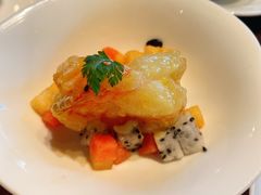 珊汁芝麻虾-杭州西子湖四季酒店·金沙厅