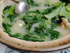 咸骨煲淋大芥菜-岭南海晏楼(东晓南店)