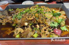 Fermented Black Bean Grilled Mandarin Fish