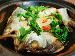 生焖鲈鱼-喜洲翰林餐厅(董家百年老宅店)