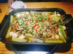烤盘鱼藤椒味-小小河边鱼(天润城店)