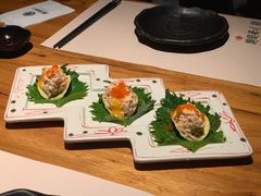 芒果三文鱼塔-藤原布二·八佰善会席料理(奥体店)