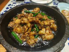 酱爆石锅蛙-绿茶餐厅(王府井永宁门店)