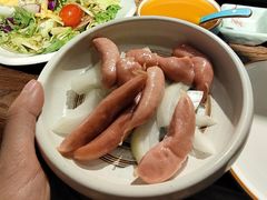 -明洞阿姨·韩式酱蟹烤肉·创意料理(三元桥店)