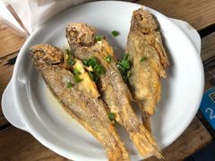 干煎小黄鱼-小河无名面馆