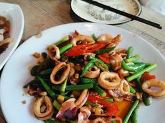孜然鱿鱼-王家厨房(新华路店)
