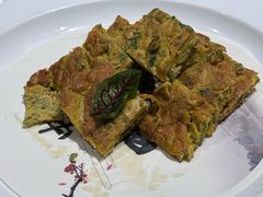 香椿炒土鸡蛋-阿明小菜·海鲜·上海菜(梅陇店)